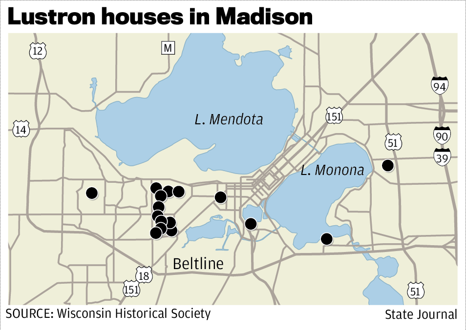Lustron houses in Madison